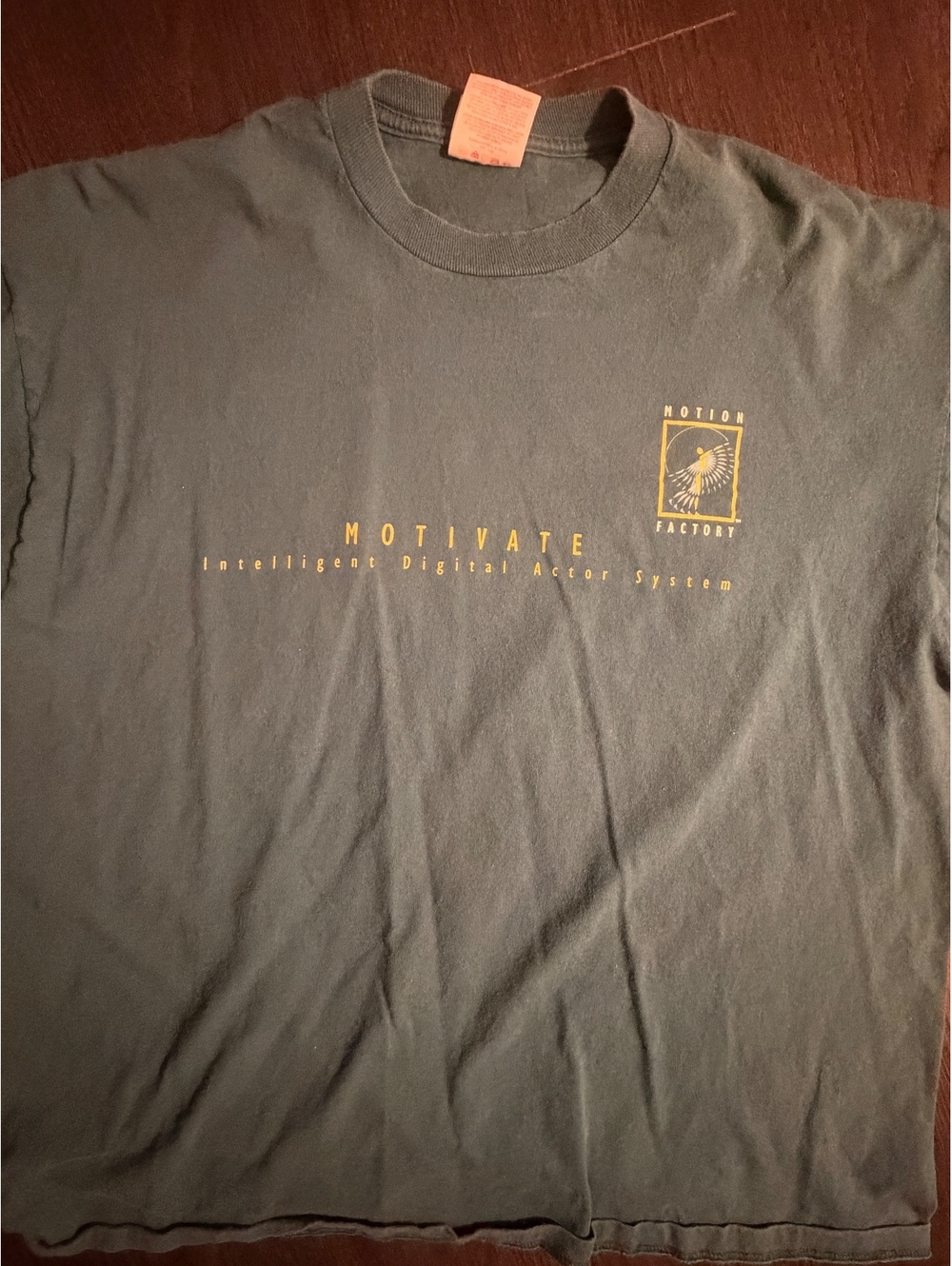Vintage 90s Prince of Persia 3D Engine Tech Grail Promo Tee XL